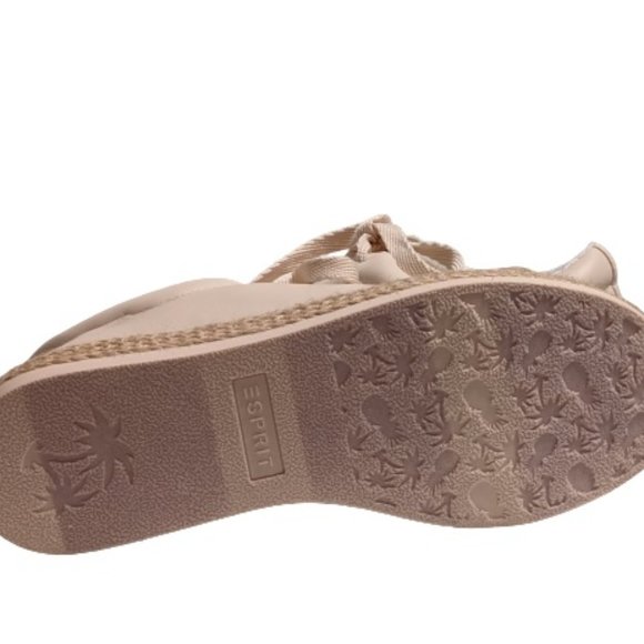 Esprit Nile Leather & Manmade Sneaker 8 New - Picture 8 of 8